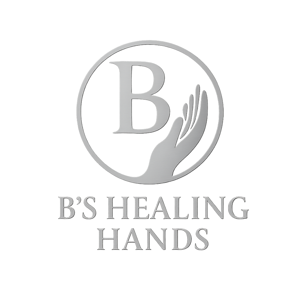 B's Healing Hands Logo - Massage Therapy in Dickson, TN, Charlotte, TN, Burns, TN, White Bluff, TN, Kingston Springs, TN, McEwen, TN, aand Fairview, TN.